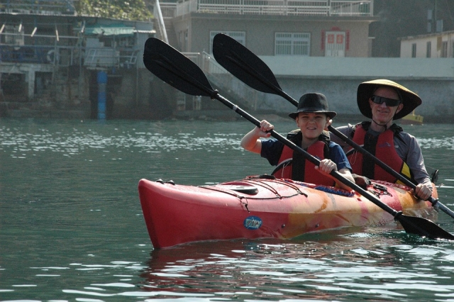 Kayaking is a great sport for families